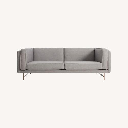 Used Wayfair Dark Gray Fabric 2 Seater Sofa for sale on AptDeco