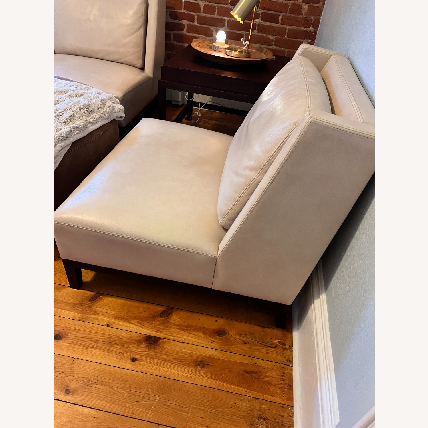 Christian Liagre Leather Armchairs - image-3