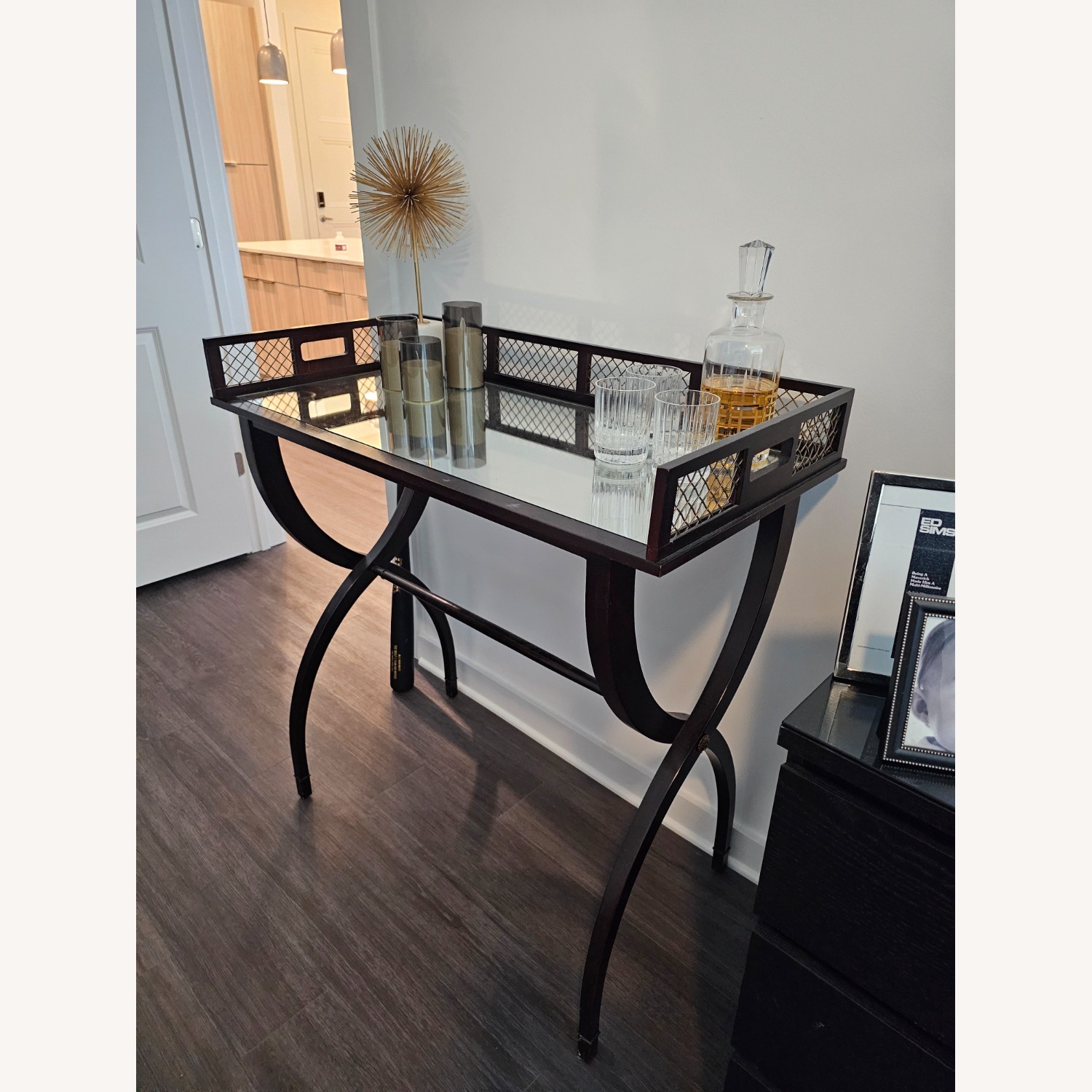 Baker Furniture by Barbara Barry Bar Drink Cart - image-6