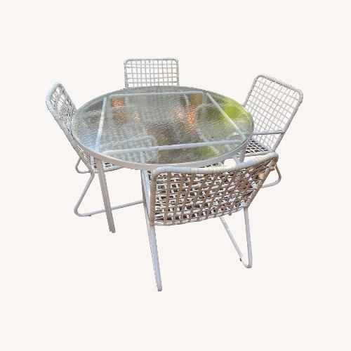 Used Vintage Brown Jordan Metal & Vinyl Patio Furniture for sale on AptDeco