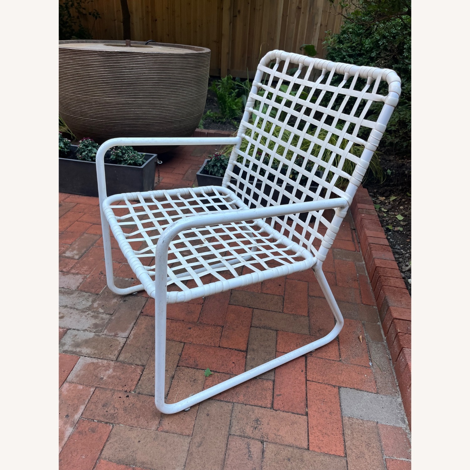 Vintage Brown Jordan Metal & Vinyl Patio Furniture - image-5