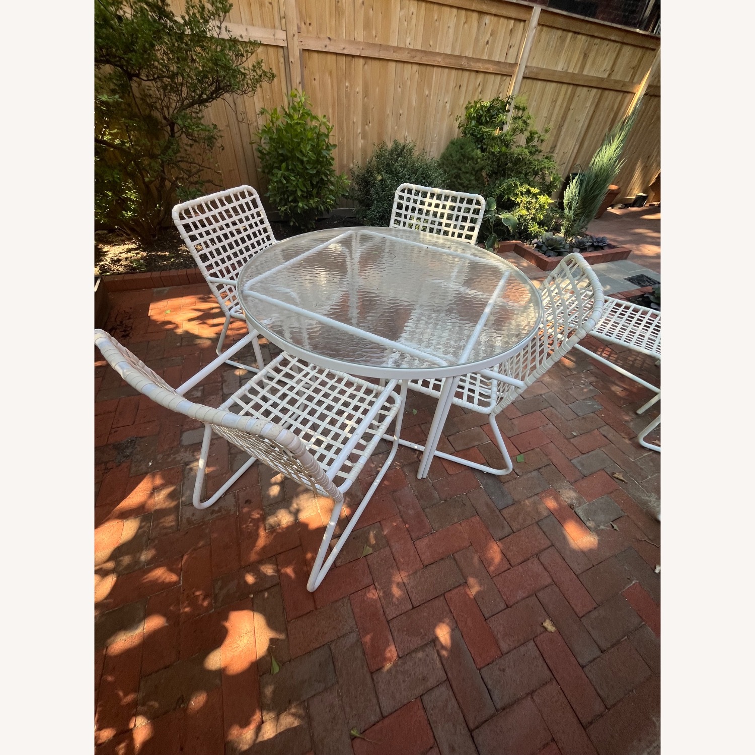 Vintage Brown Jordan Metal & Vinyl Patio Furniture - image-2