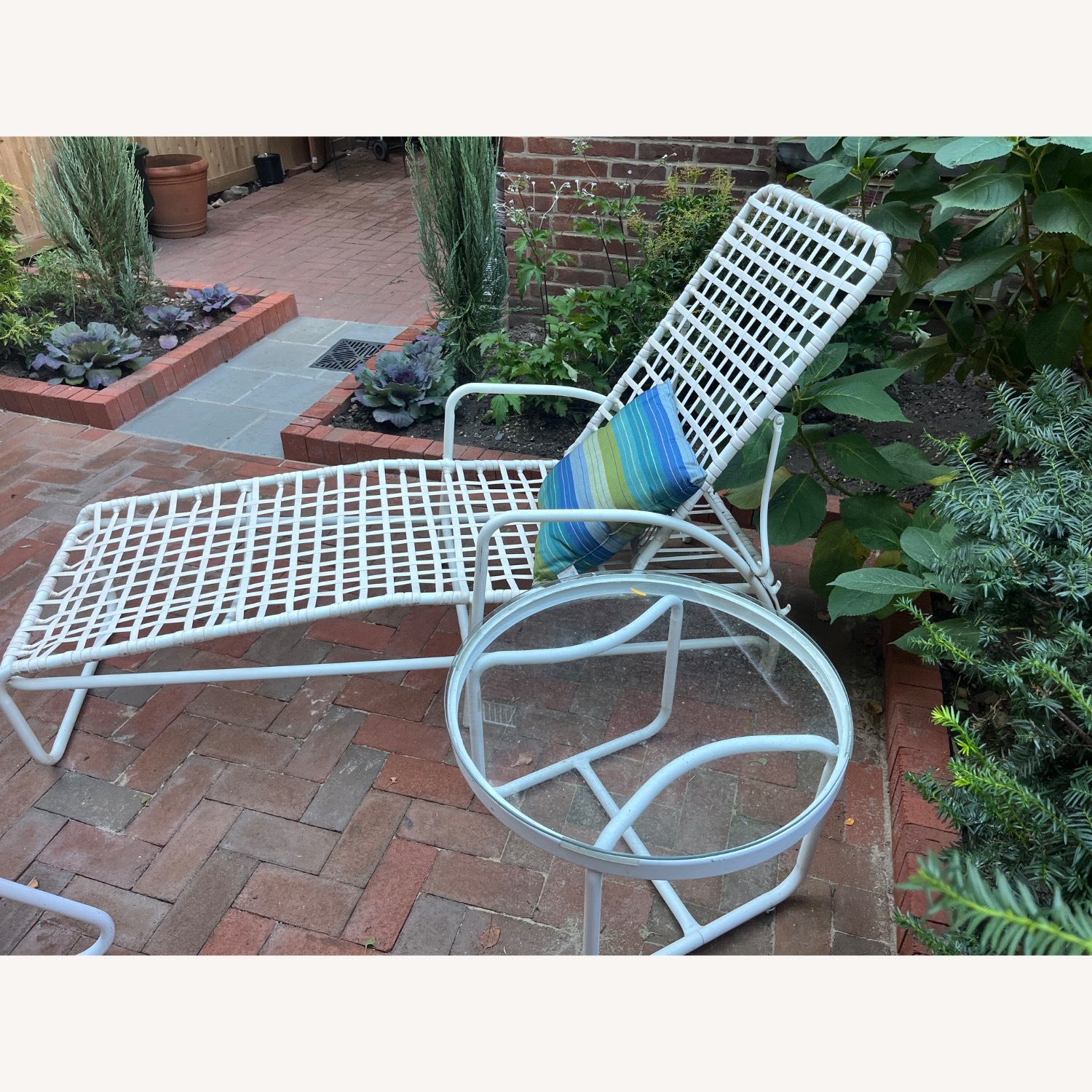 Vintage Brown Jordan Metal & Vinyl Patio Furniture - image-8