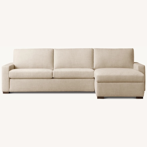 Used Restoration Hardware Maxwell Sleeper Sectional for sale on AptDeco