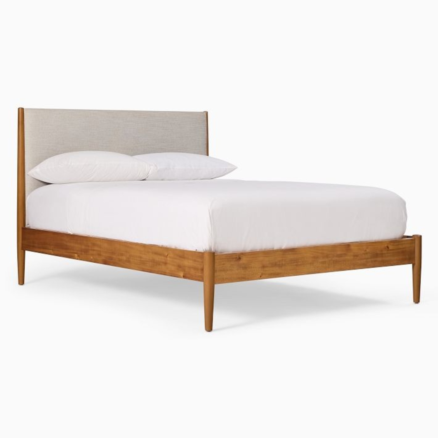 West Elm Mid-Century Upholstered Bed - image-3