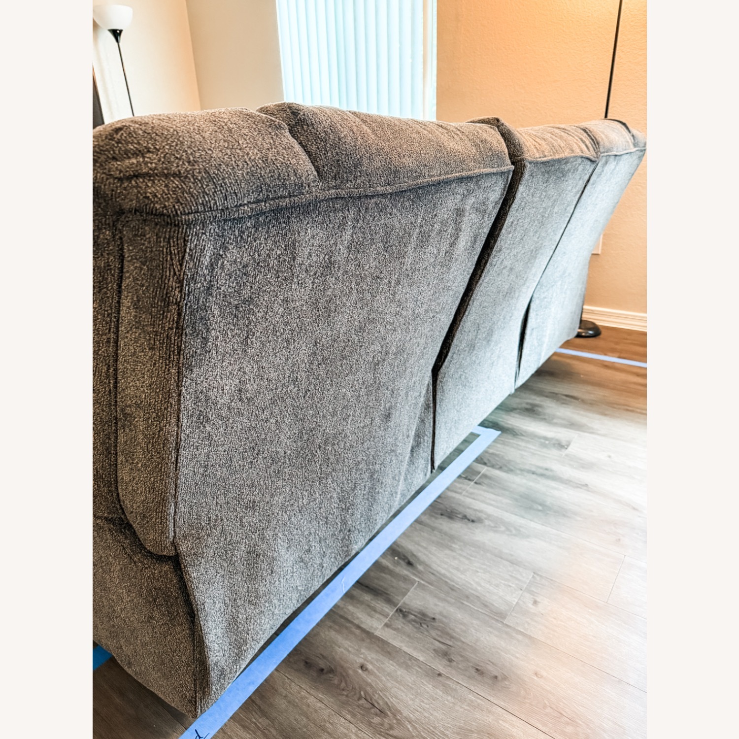 Tulen Dark Gray 3 Seater Recliner Sofa - image-4