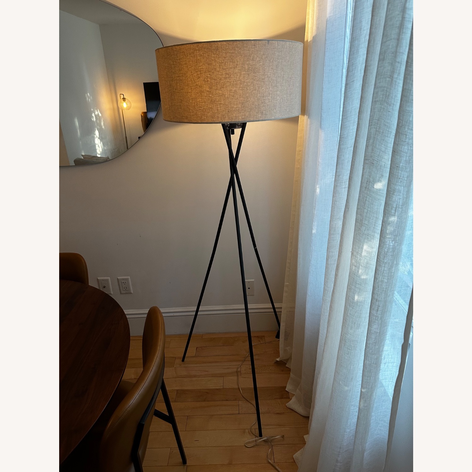 West Elm Mid-Century Tripod Floor Lamp (66") - image-2