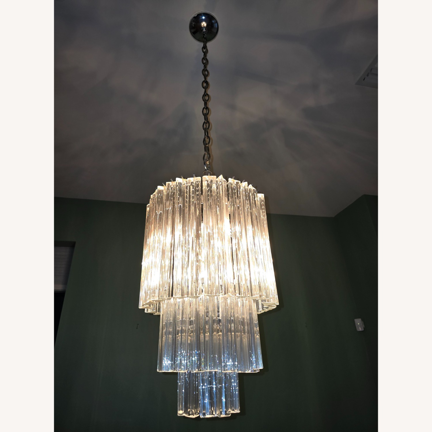Hanging Crystal Chandelier  - image-1