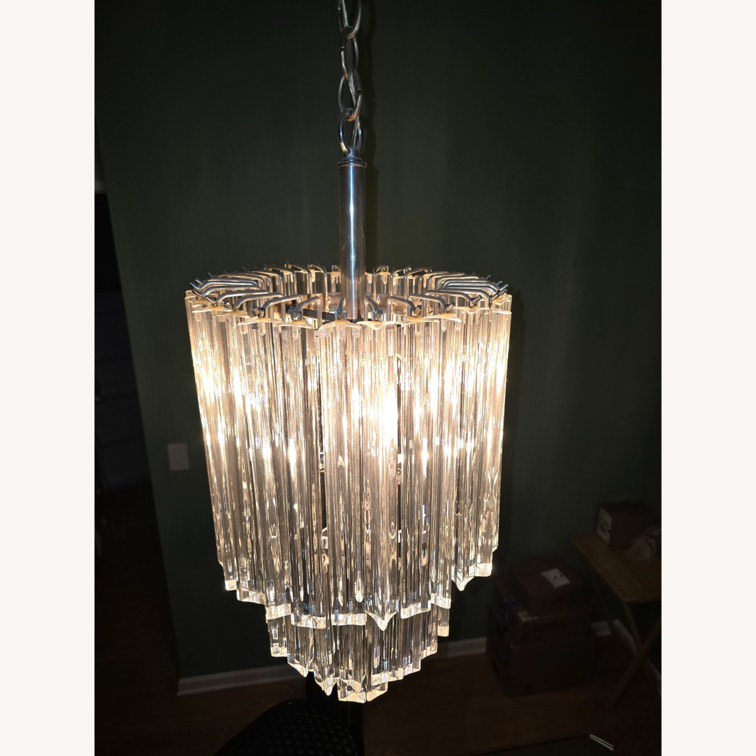 Hanging Crystal Chandelier  - image-3
