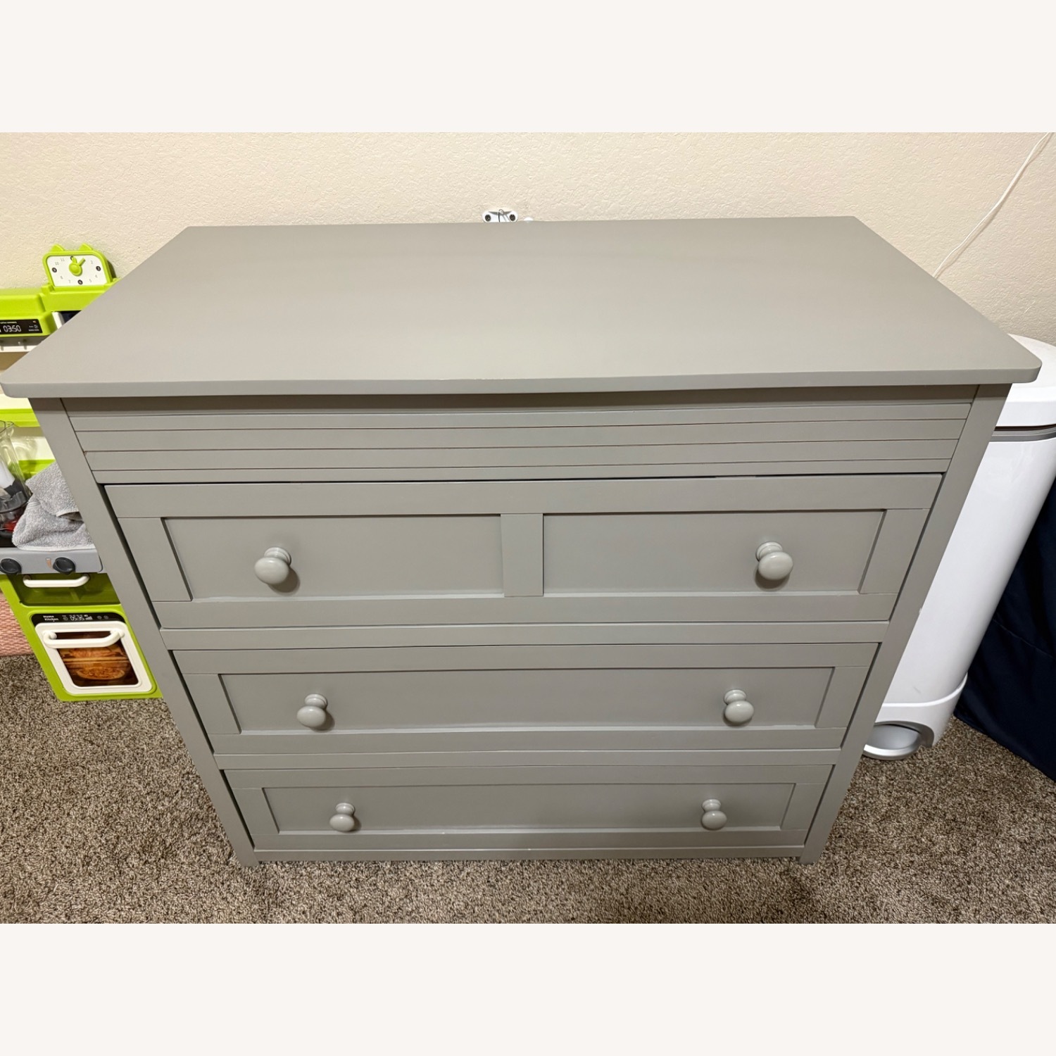 Grey Kid’s 3-Drawer Dresser - image-1