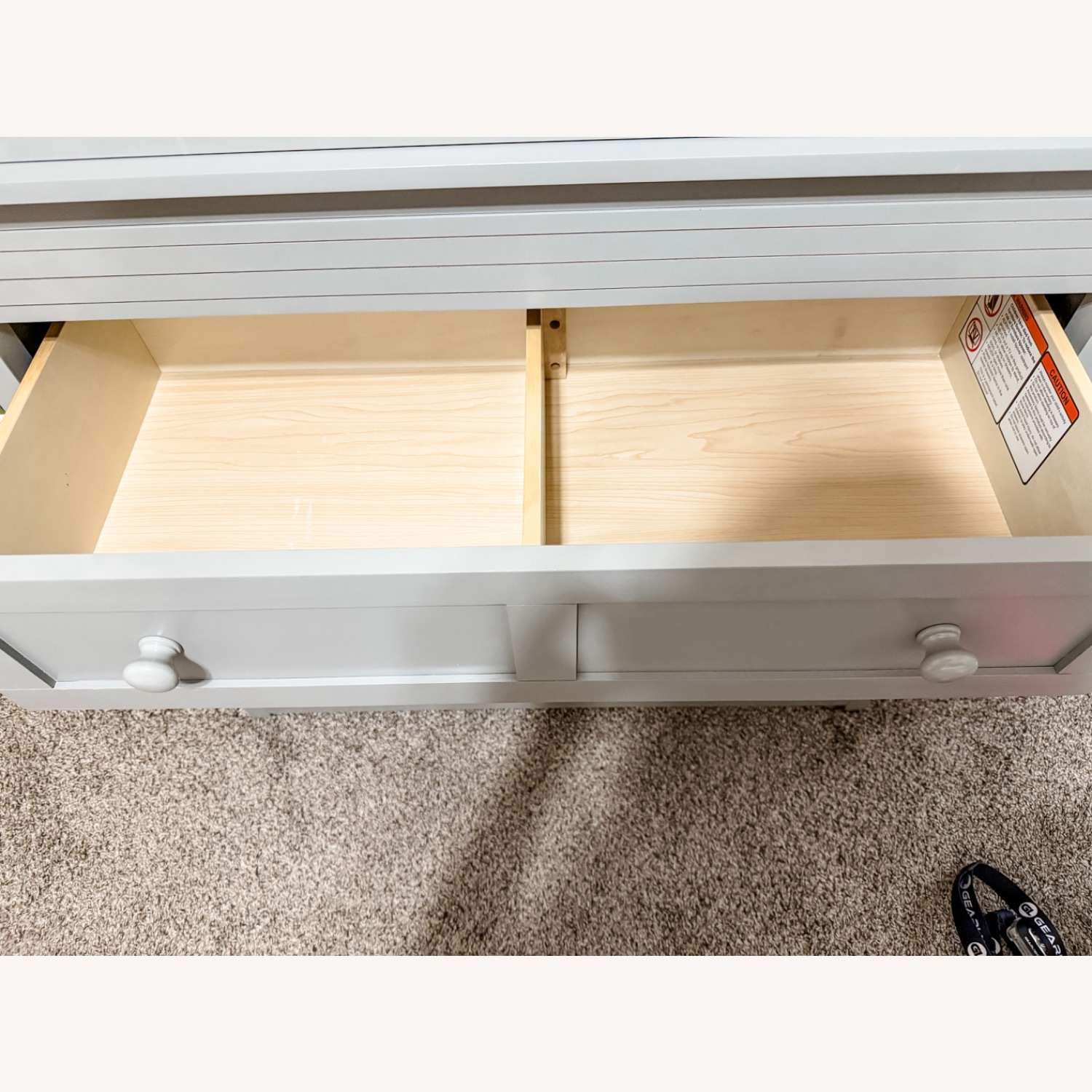 Grey Kid’s 3-Drawer Dresser - image-3