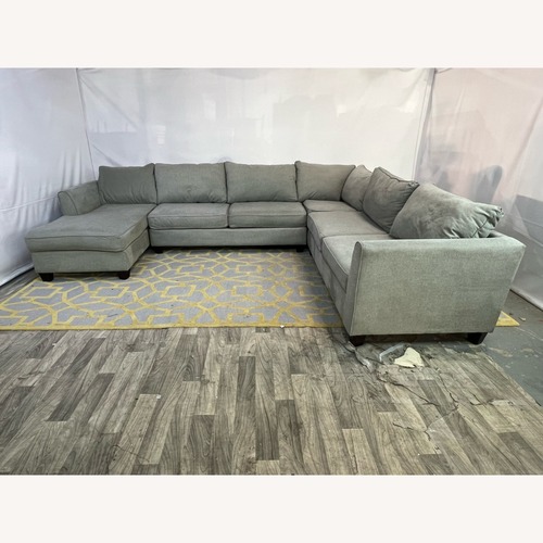 Used Raymour & Flanigan Daine 4-pc. Sectional Sofa for sale on AptDeco