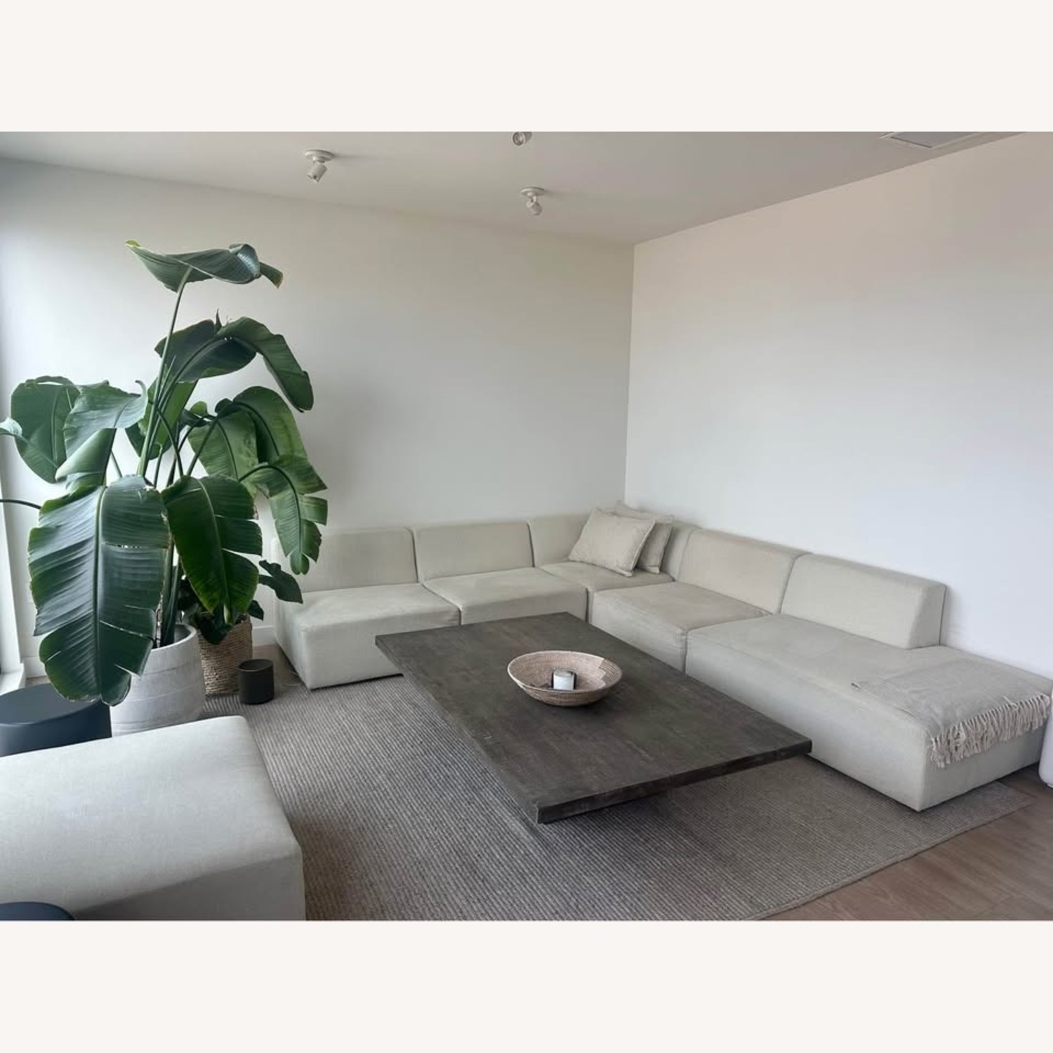 Floyd Form Natural Fabric 3+ Piece Sectional - image-1