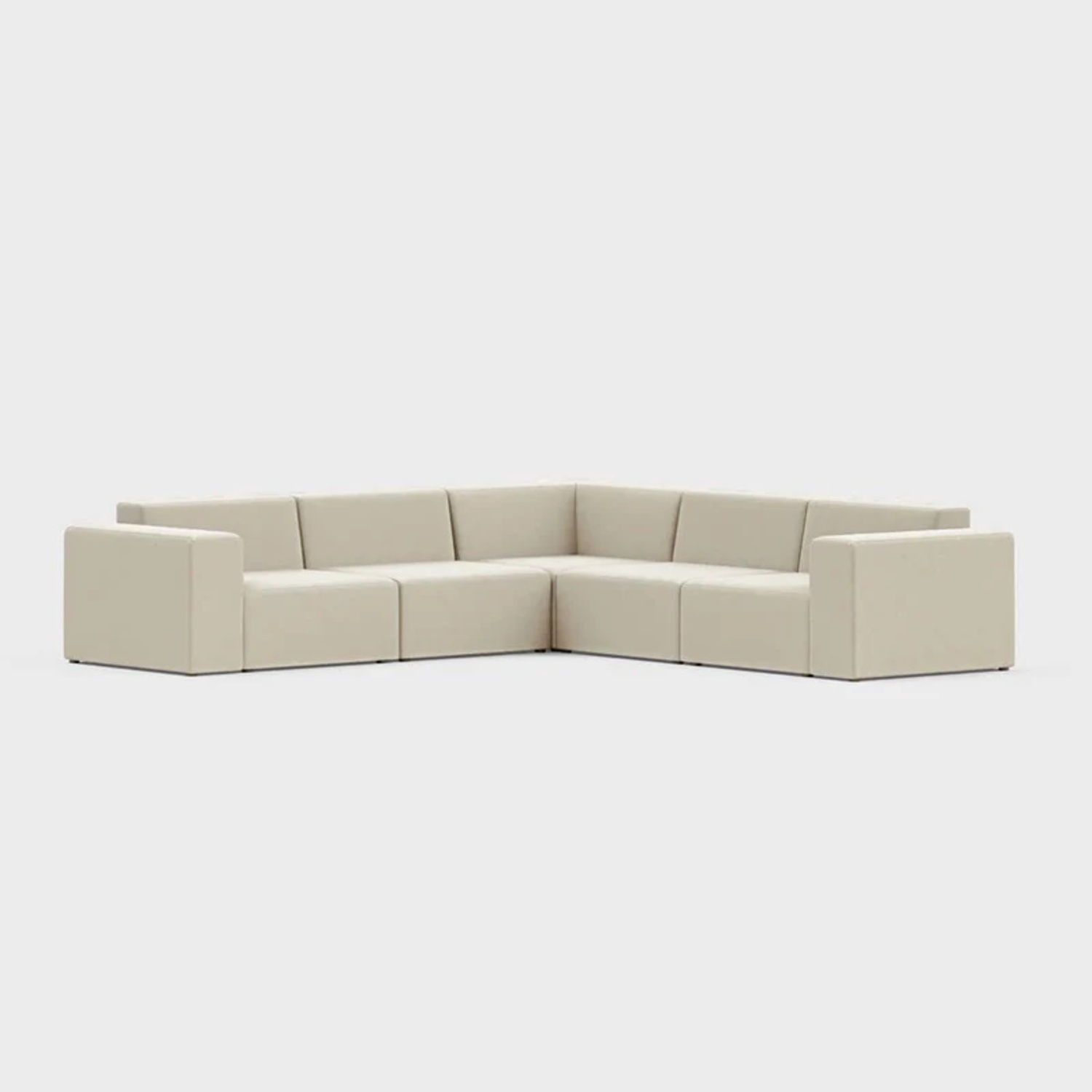 Floyd Form Natural Fabric 3+ Piece Sectional - image-5