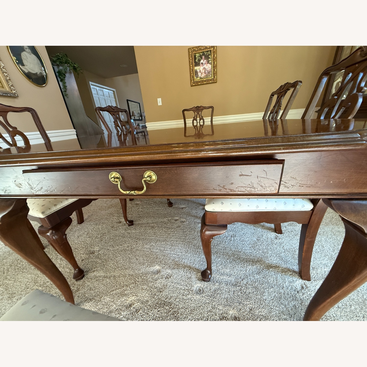 Ethan Allen Georgian Court Dining Set - image-4