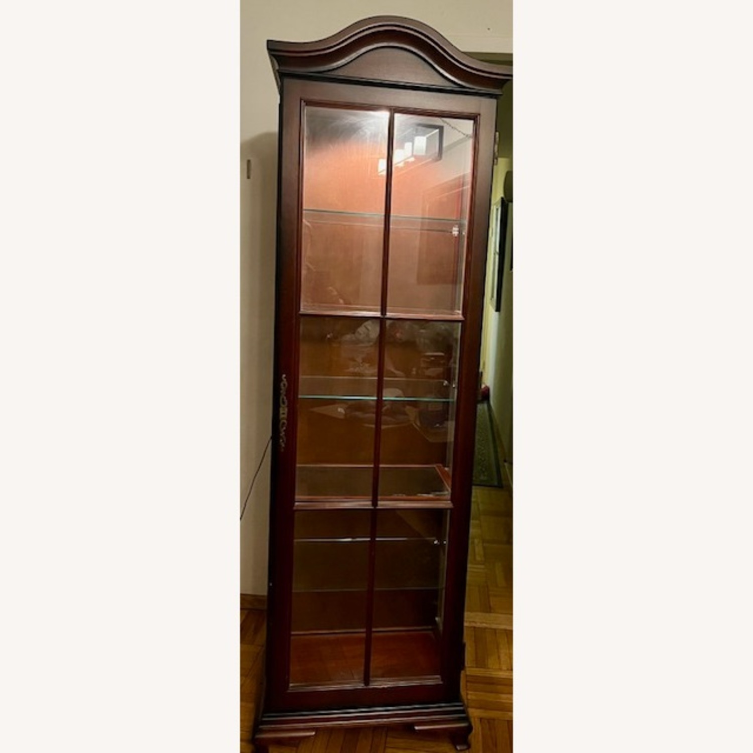 The Bombay Company Dark Brown Armoire - image-1