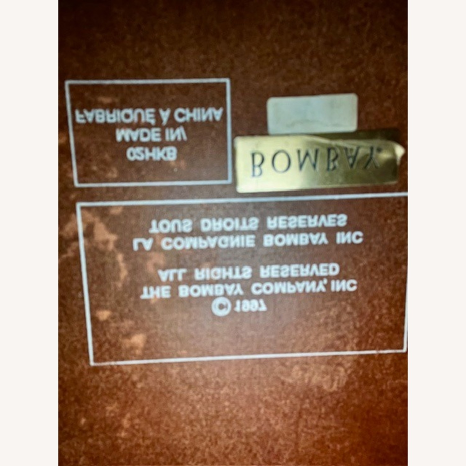 The Bombay Company Dark Brown Armoire - image-3