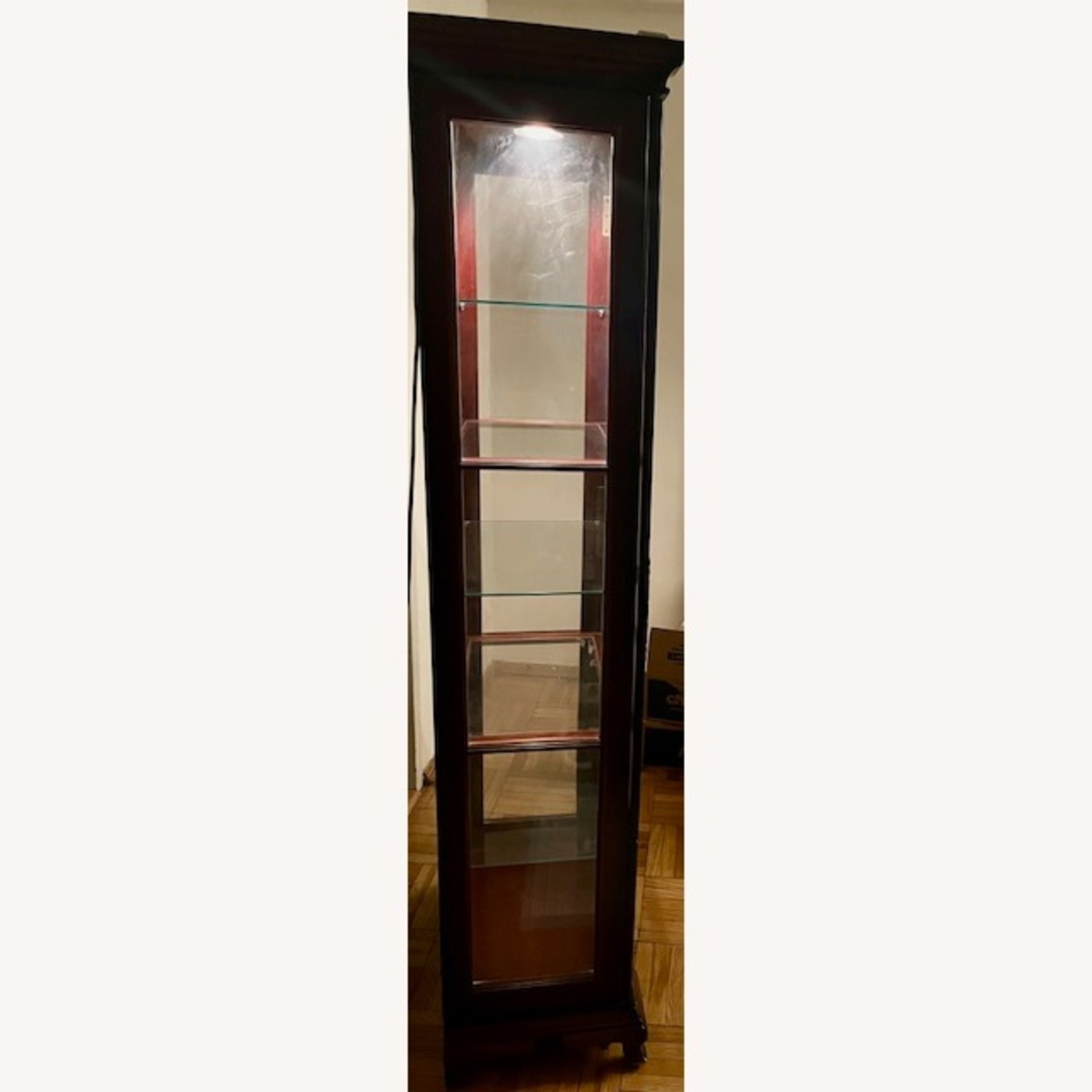 The Bombay Company Dark Brown Armoire - image-2
