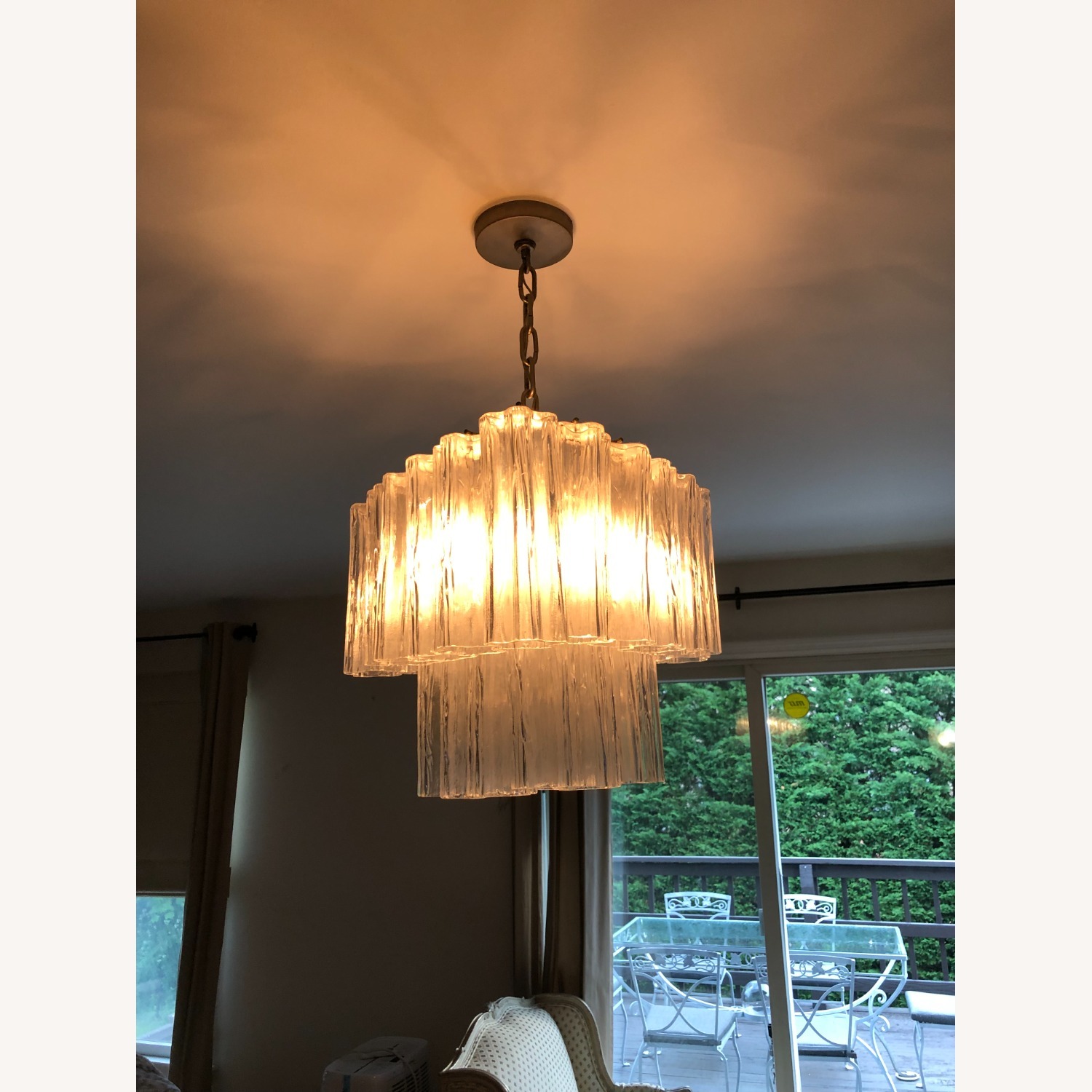 Transparent Glass Ceiling Lamp - image-2