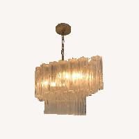 Transparent Glass Ceiling Lamp