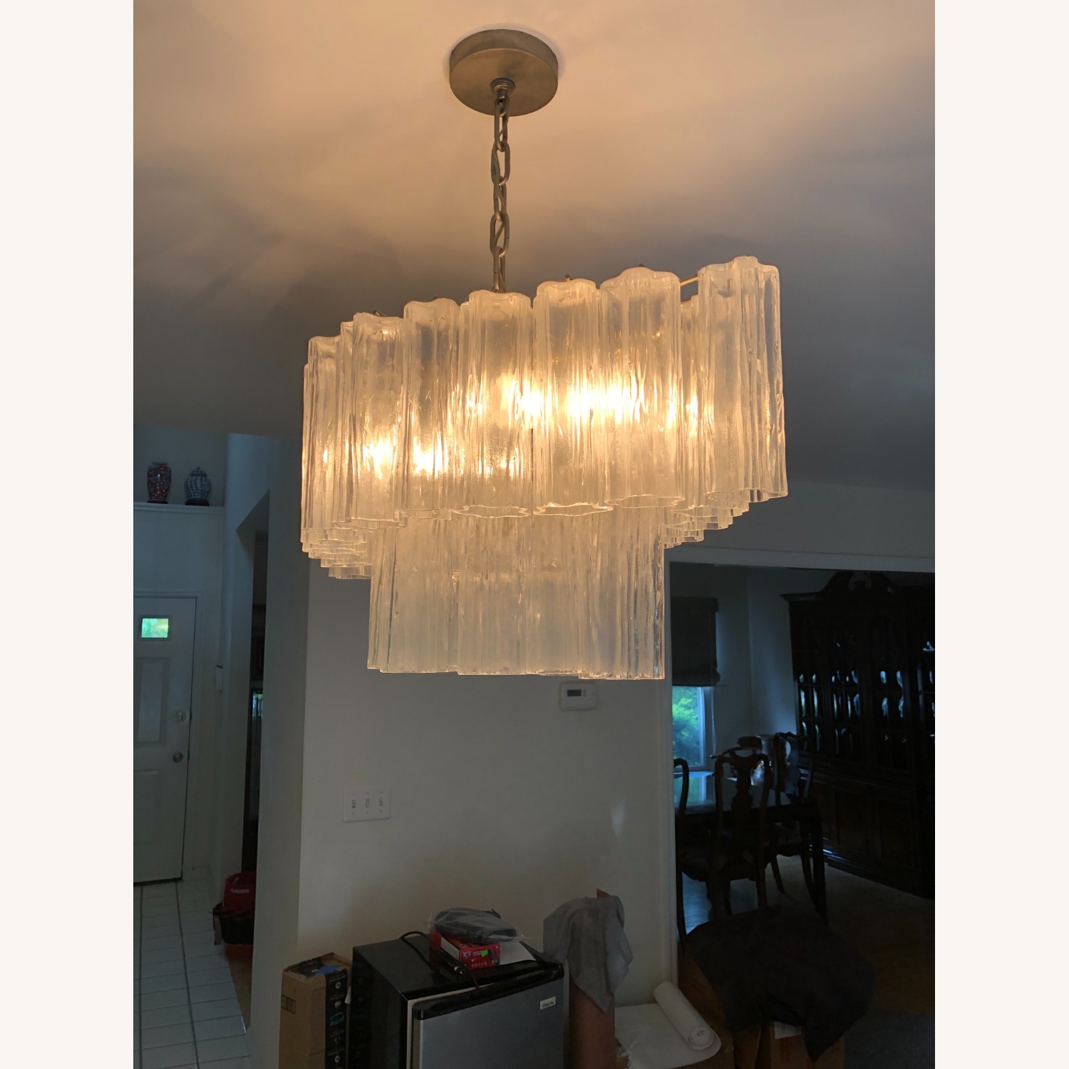 Transparent Glass Ceiling Lamp - image-1