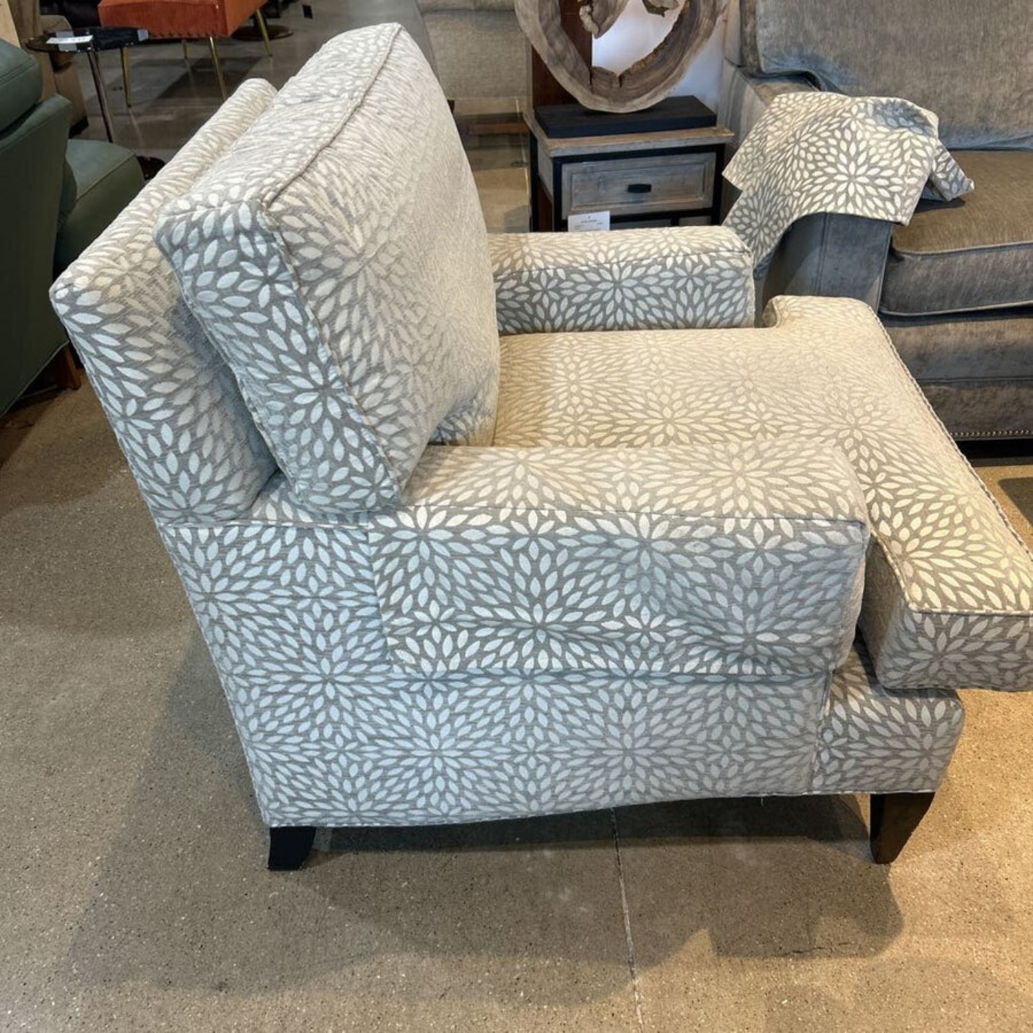 Kravet Custom Pelham Style Slip-Cover Arm Chair - image-2