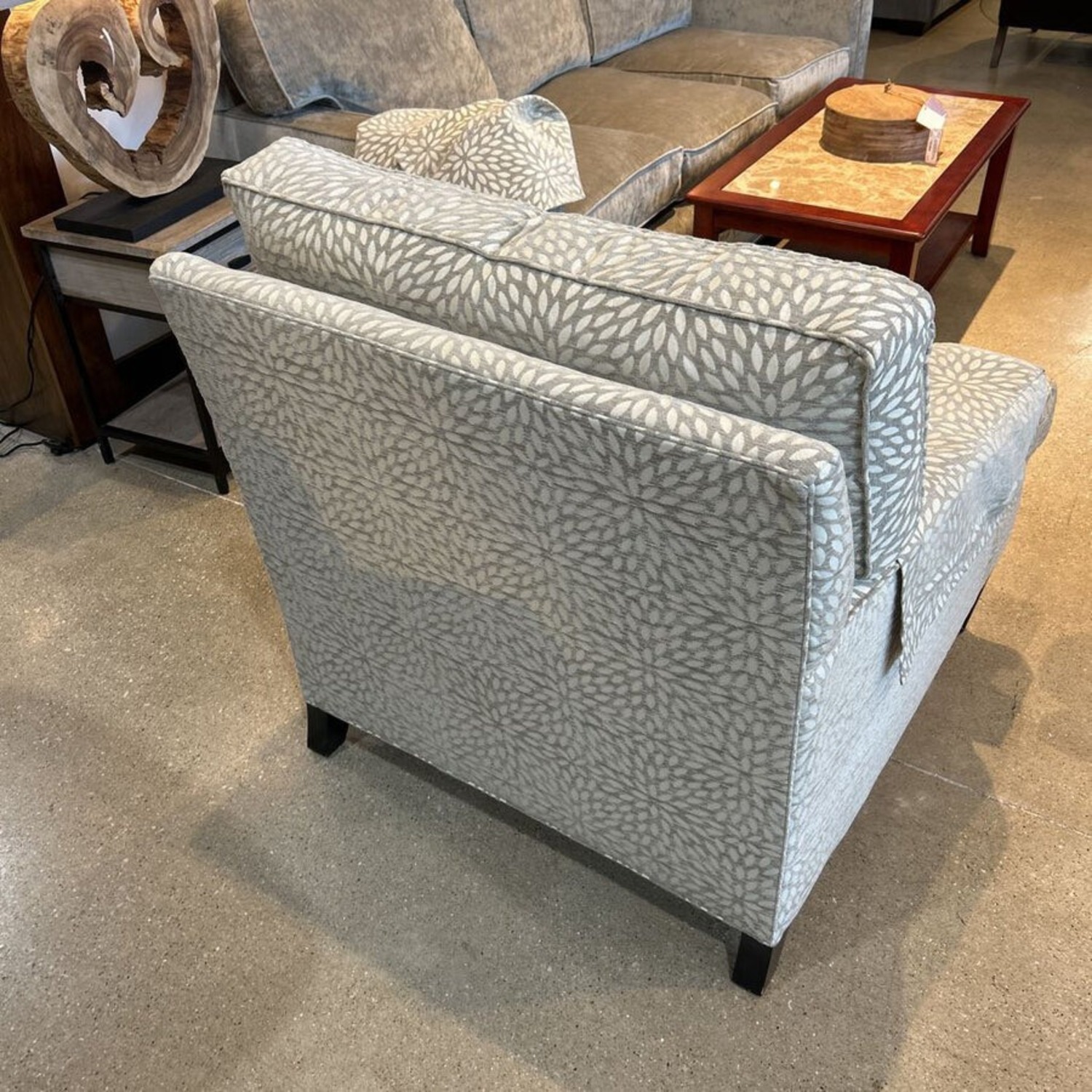 Kravet Custom Pelham Style Slip-Cover Arm Chair - image-3