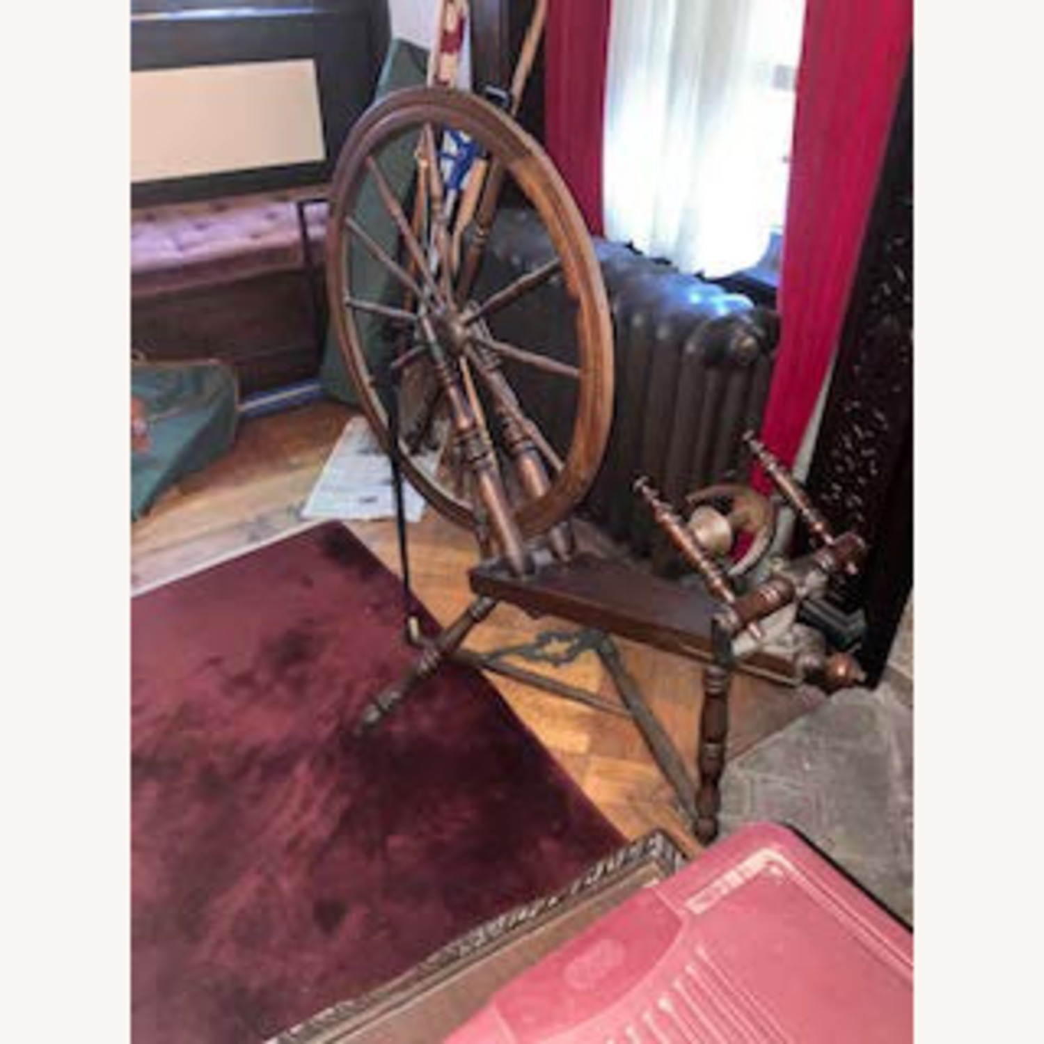 Vintage/Antique Finds Dark Brown Wood Décor - image-3