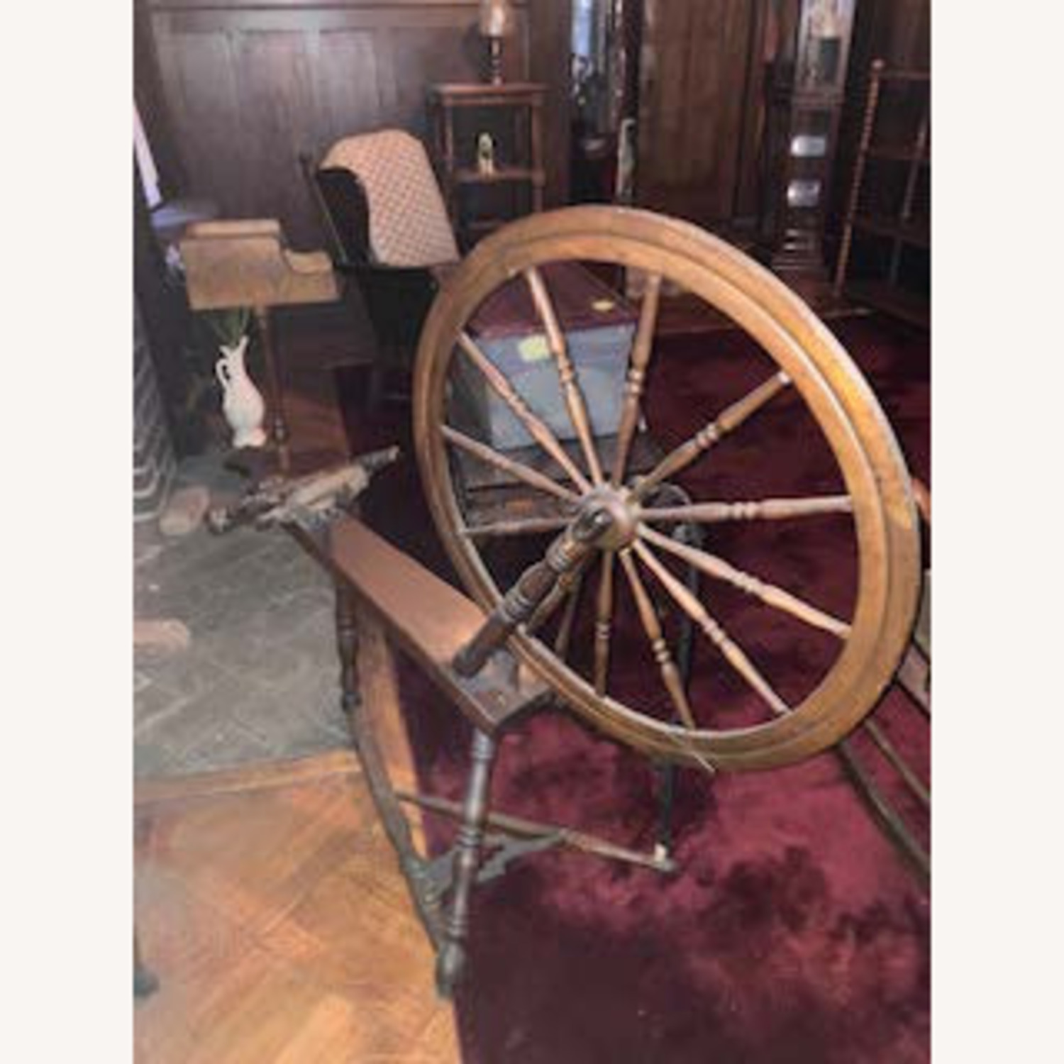 Vintage/Antique Finds Dark Brown Wood Décor - image-2