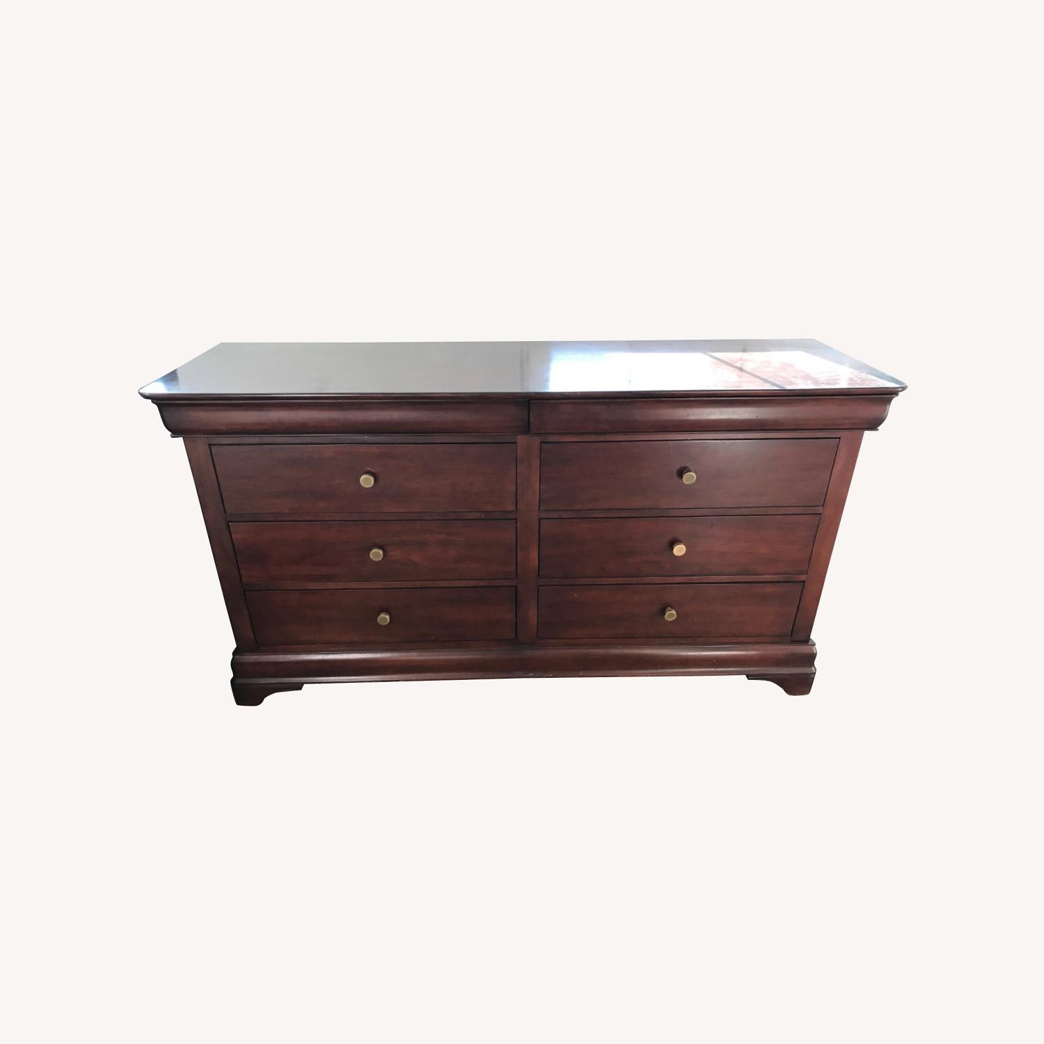 8 Drawer all Wood Dresser - image-0