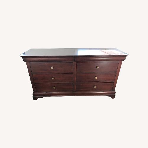 Used 8 Drawer all Wood Dresser for sale on AptDeco