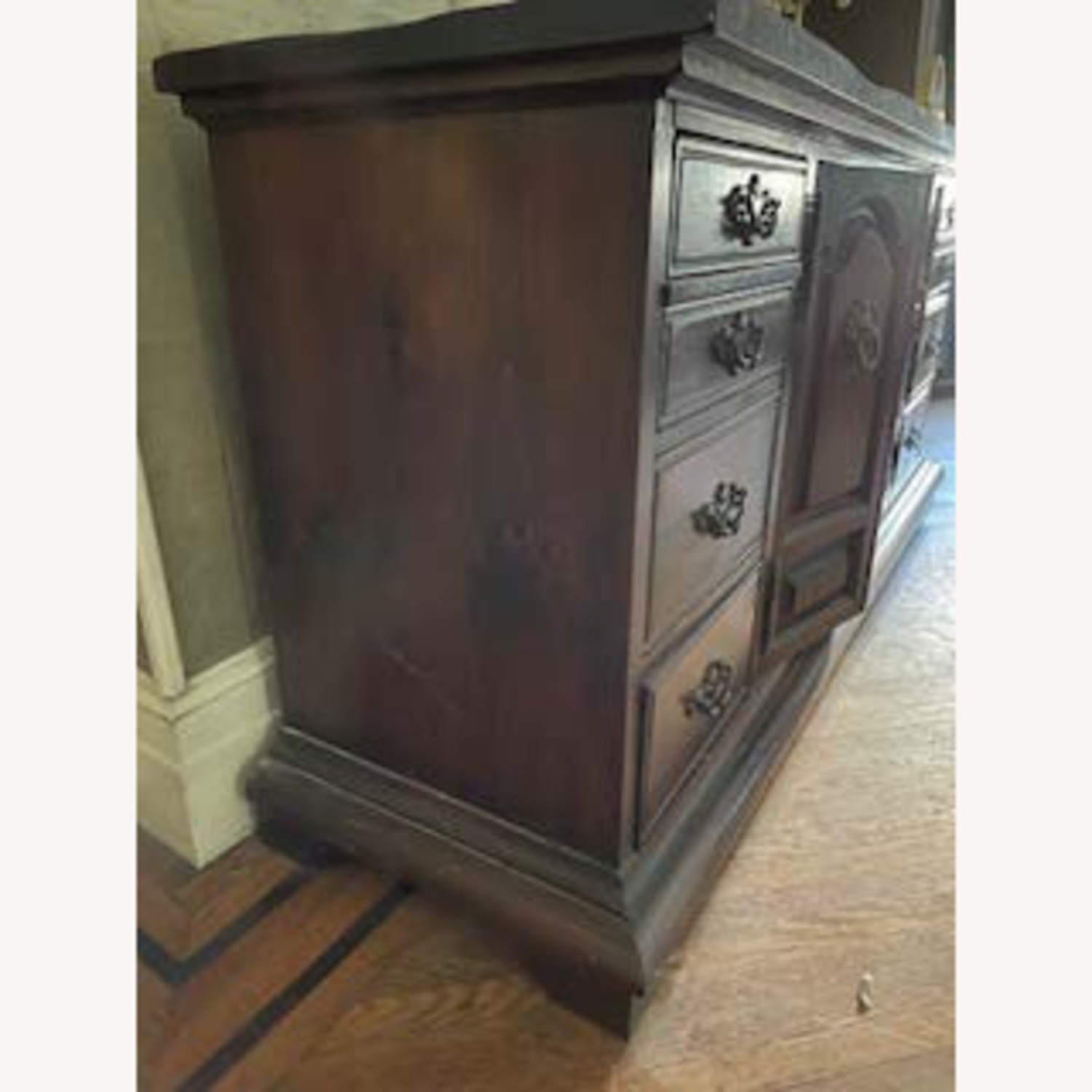 Century Furniture Dark Brown Wood Dresser - image-2