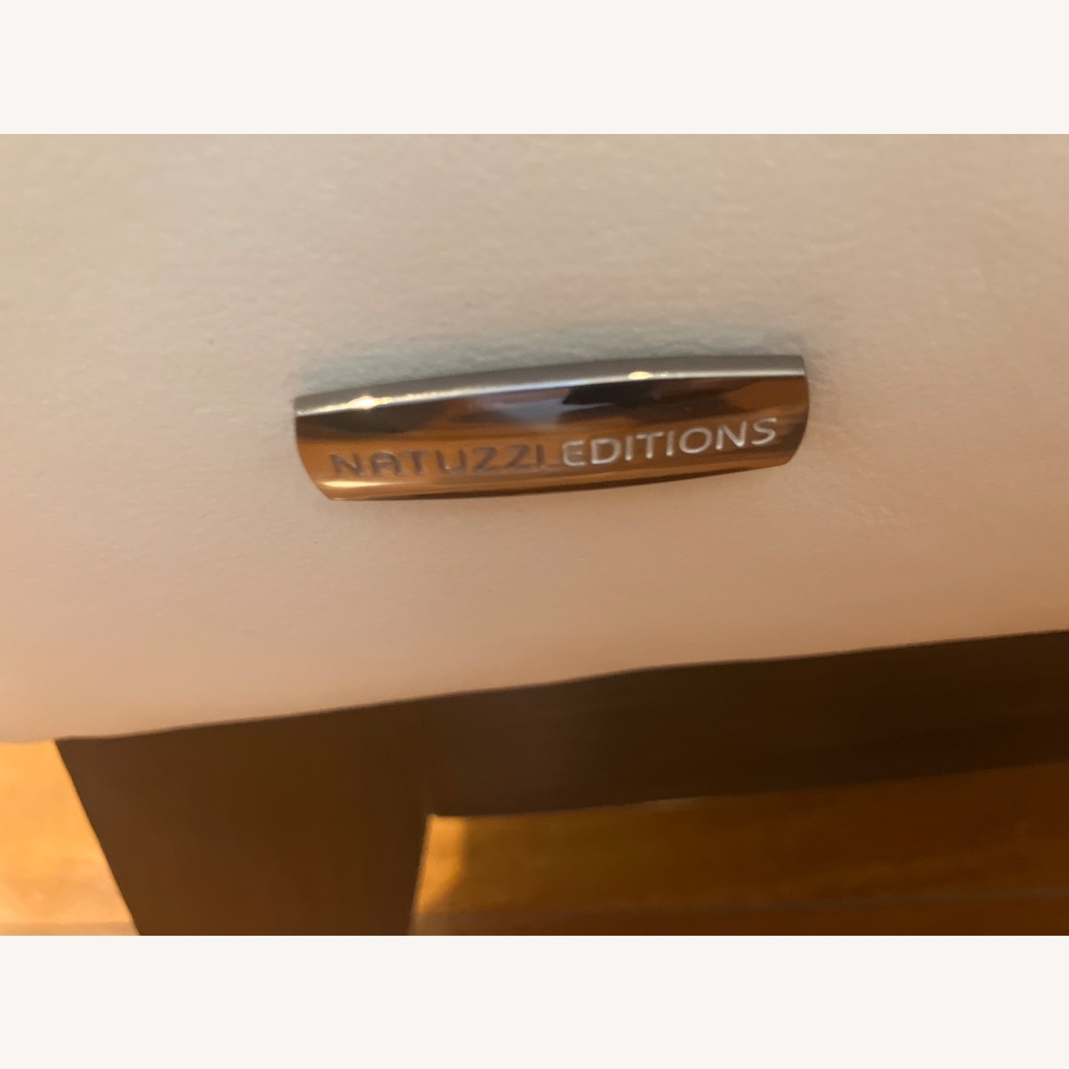 Natuzzi Soft While Leather Armchair - image-6