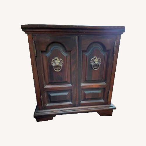 Used Century Furniture Dark Brown Wood Nightstand for sale on AptDeco