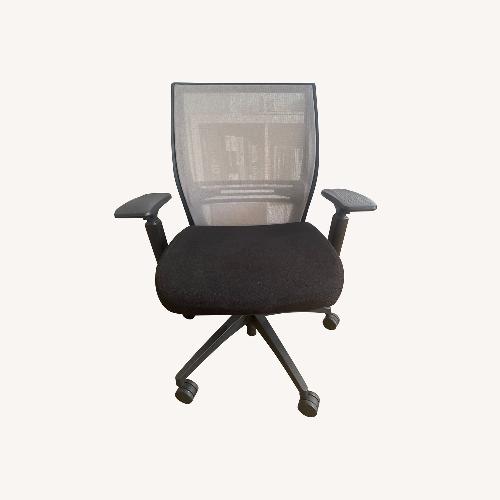 Used Sitonit Black Fabric Office Chair for sale on AptDeco