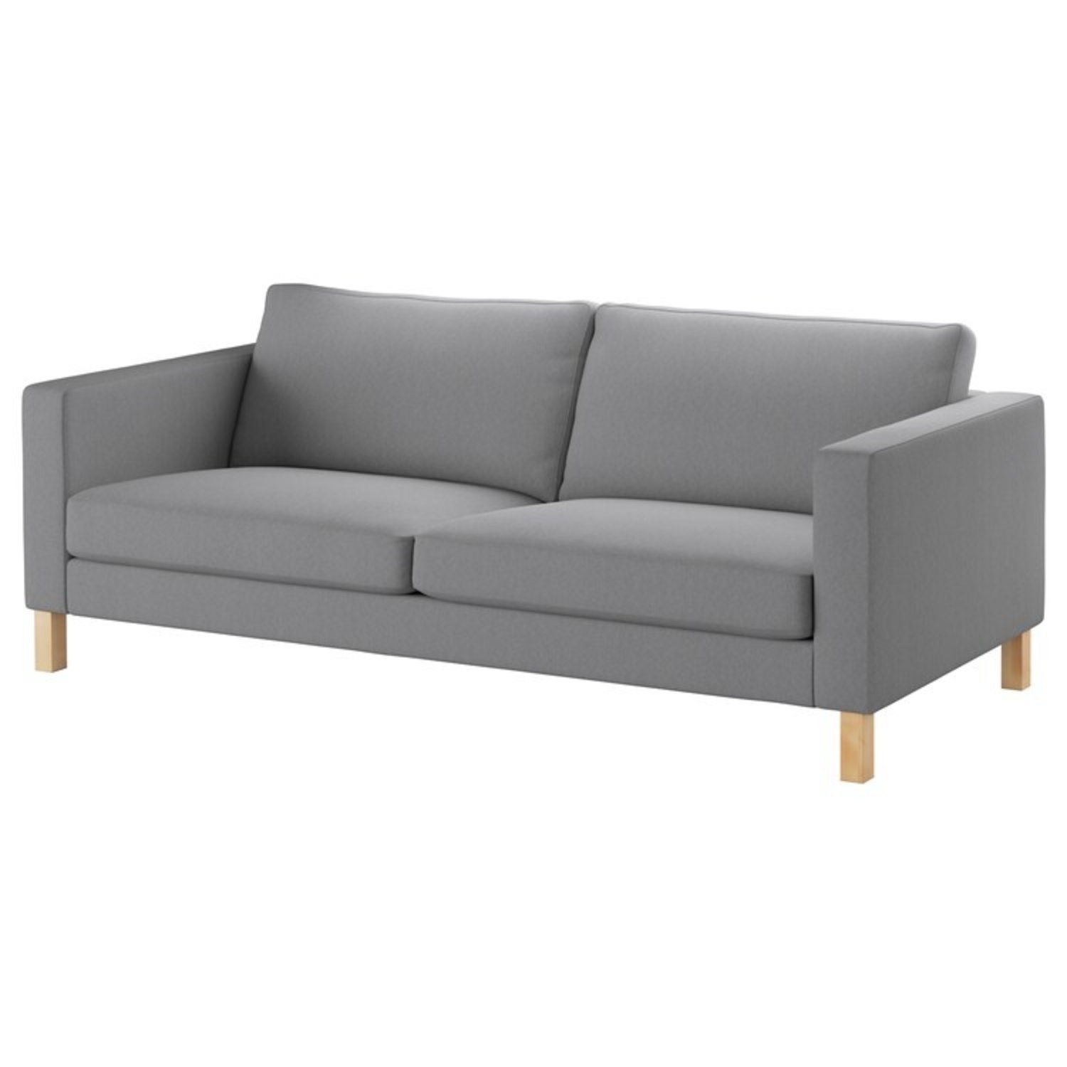 IKEA Karlstad Light Gray 3+ Seater Sofa - image-4