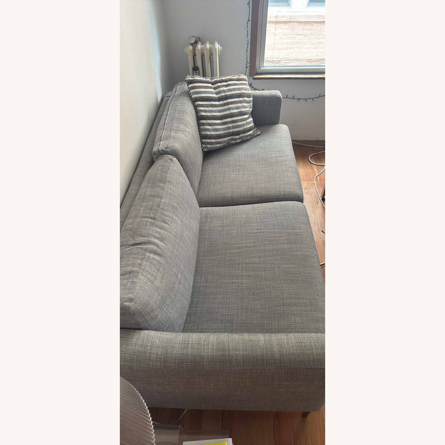 IKEA Karlstad Light Gray 3+ Seater Sofa - image-3
