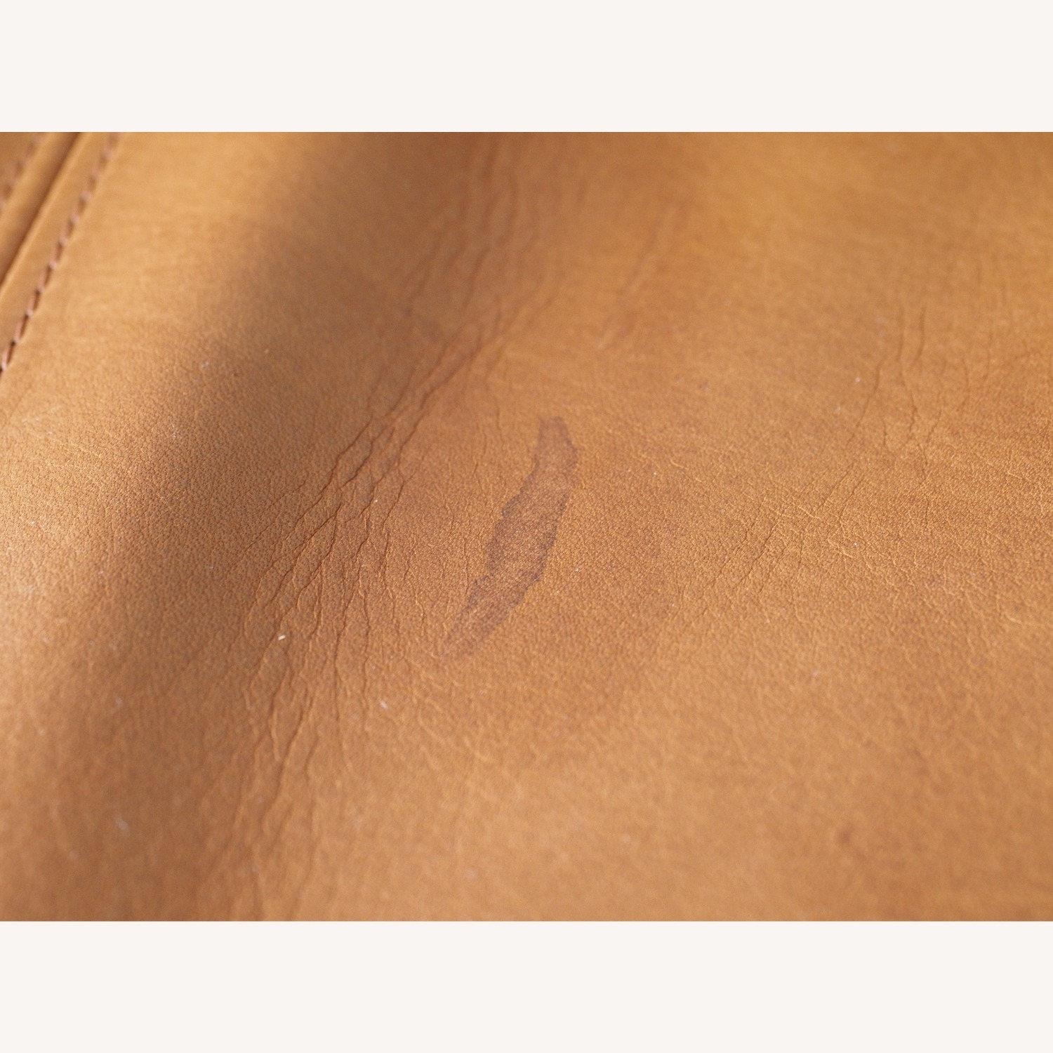 Danish Design Leather Sofa - image-6