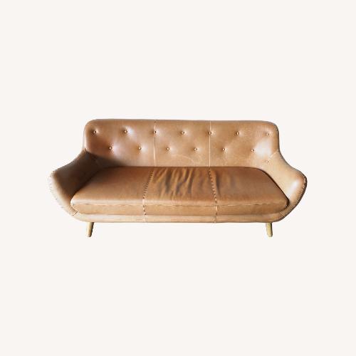 Used Danish Design Leather Sofa for sale on AptDeco