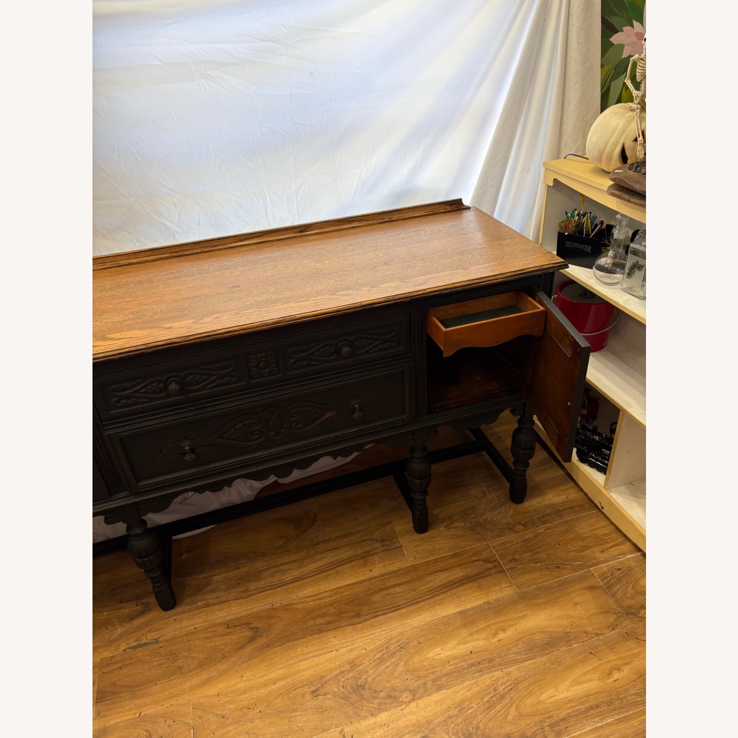 A-America, Inc. Black Wood Sideboard - image-6