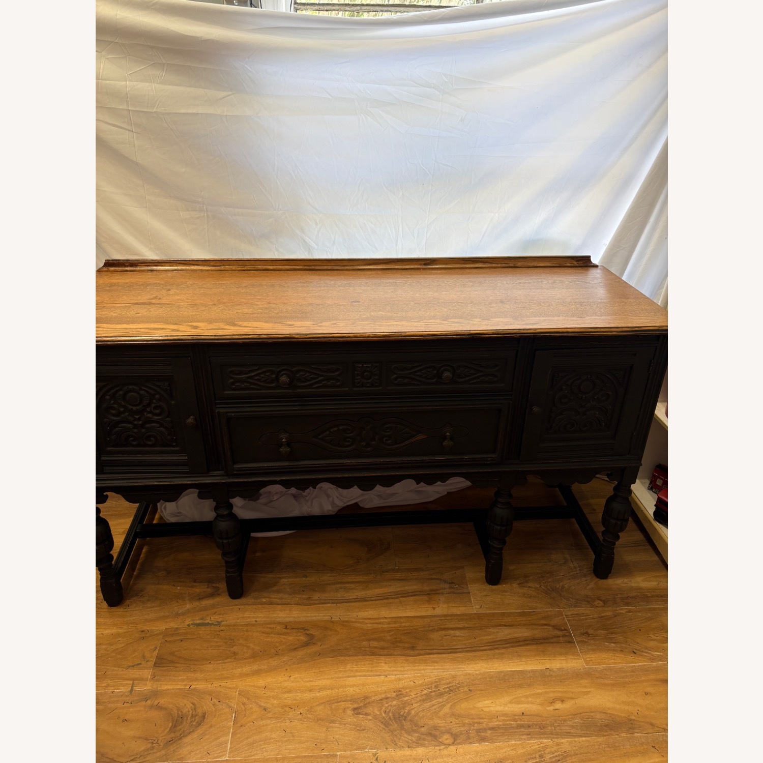 A-America, Inc. Black Wood Sideboard - image-2