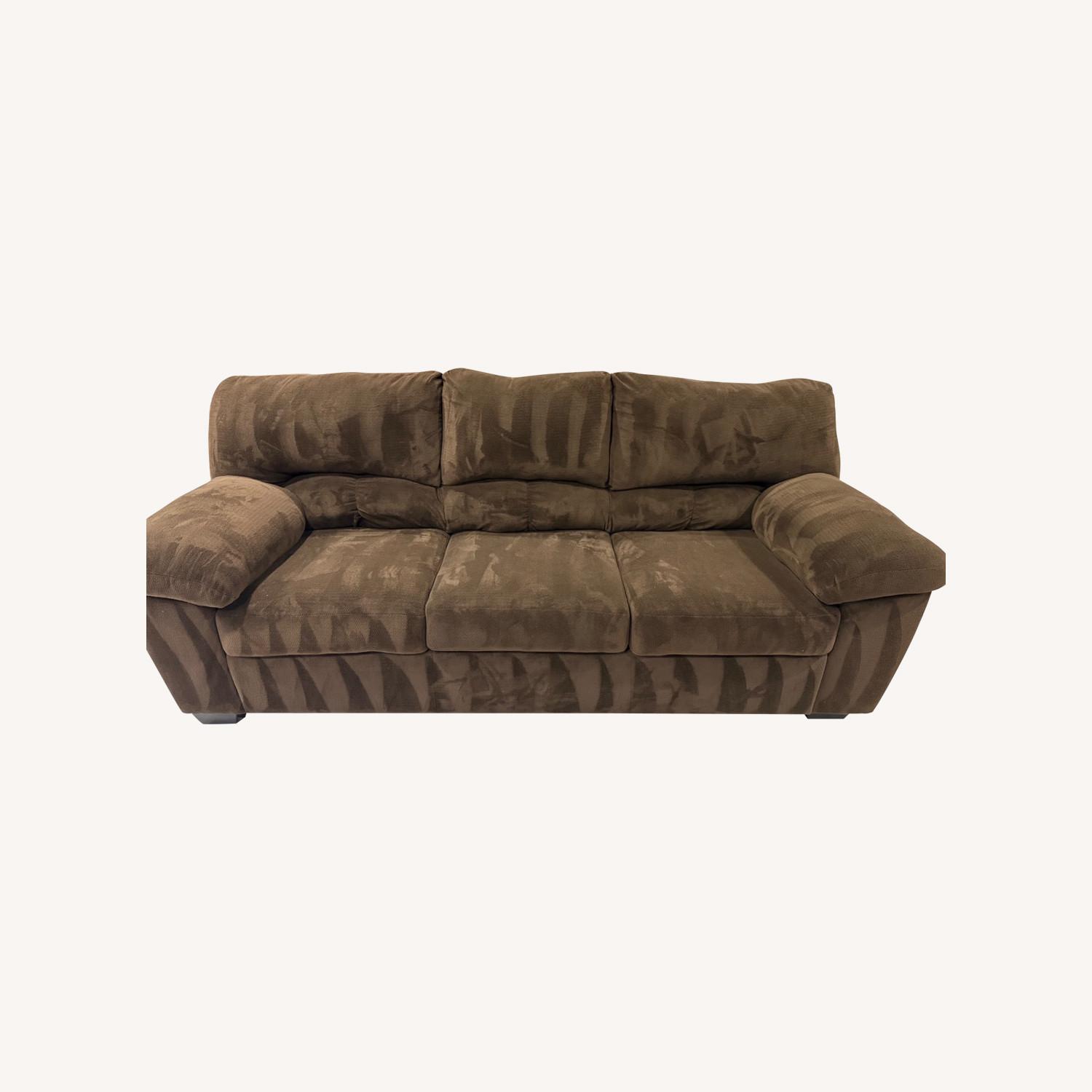 Brown Sofa - image-0