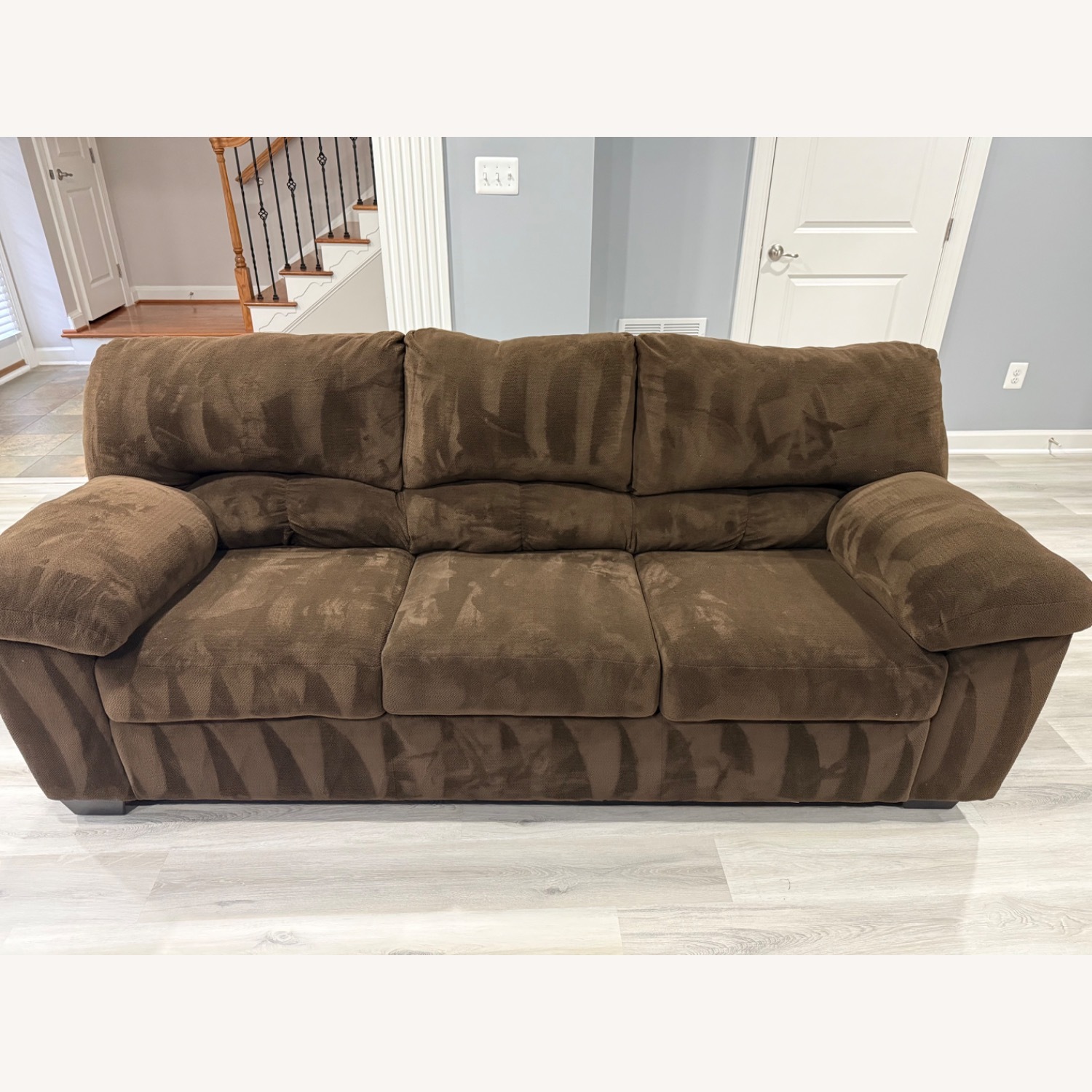Brown Sofa - image-1