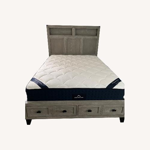 Used Bob's Discount Furniture Queen Bed for sale on AptDeco