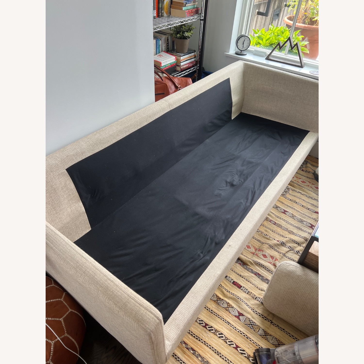 World Market Noelle Woven Sofa and Ottoman - image-5