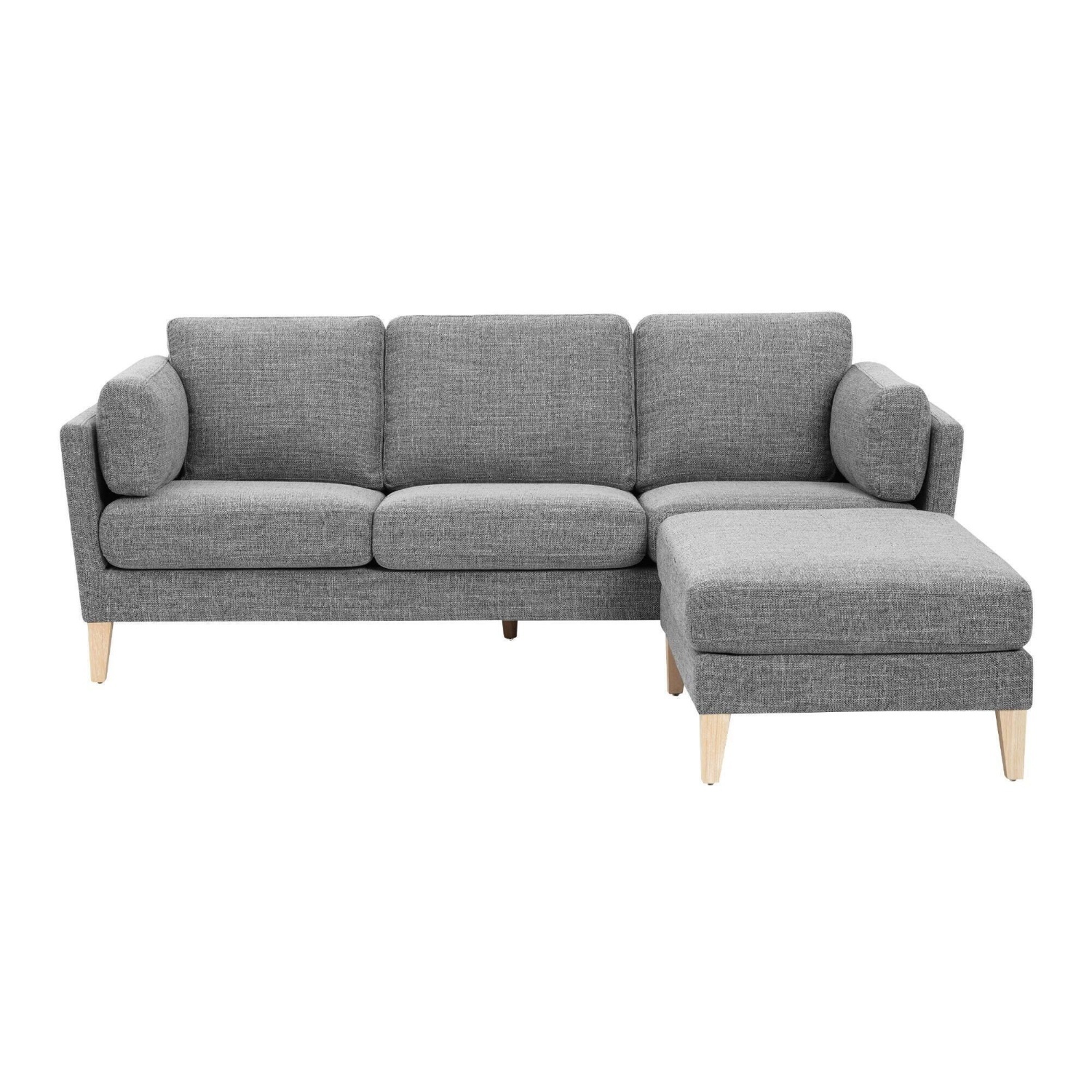 World Market Noelle Woven Sofa and Ottoman - image-6