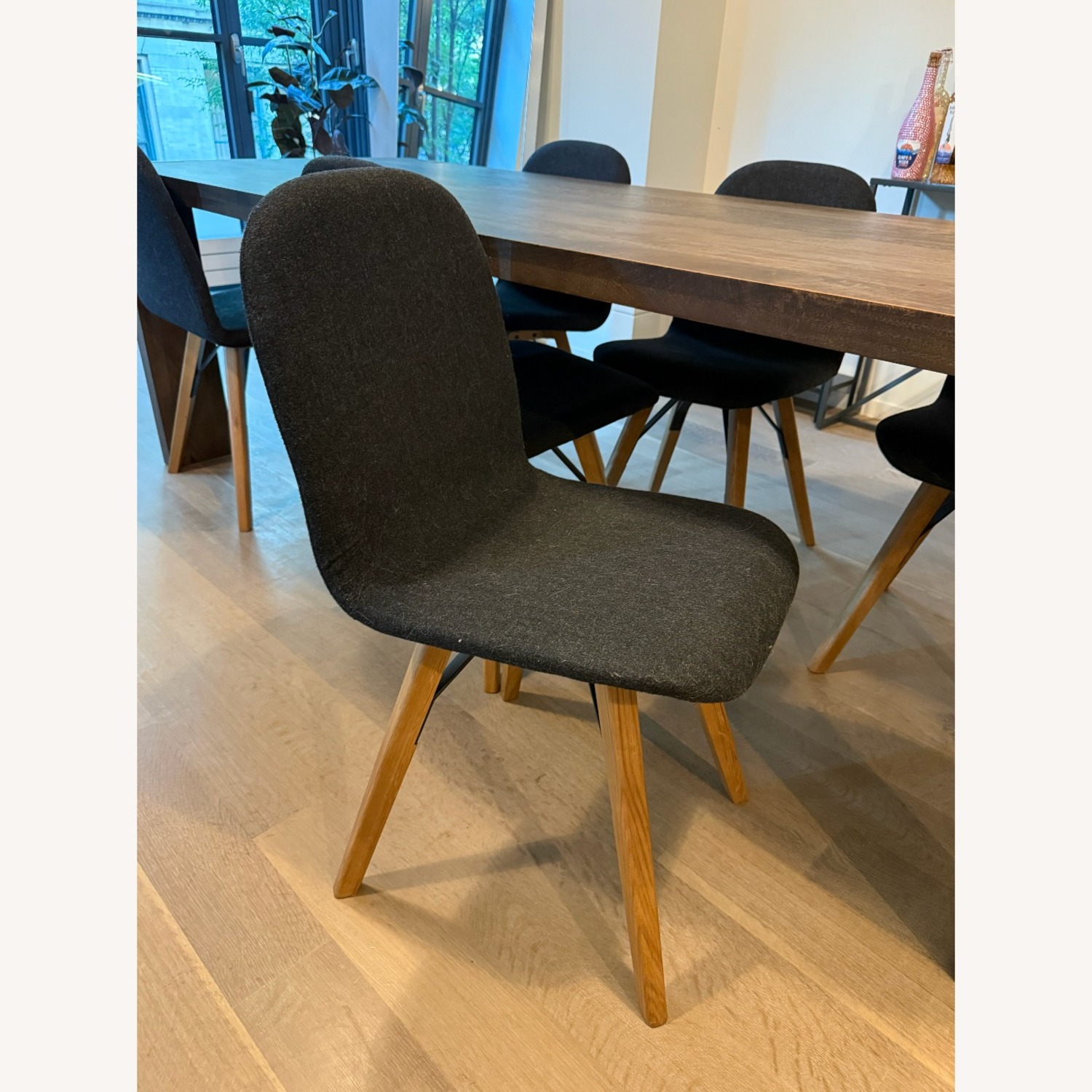 Article Mecana Coal Gray Oak Dining Chair - image-5