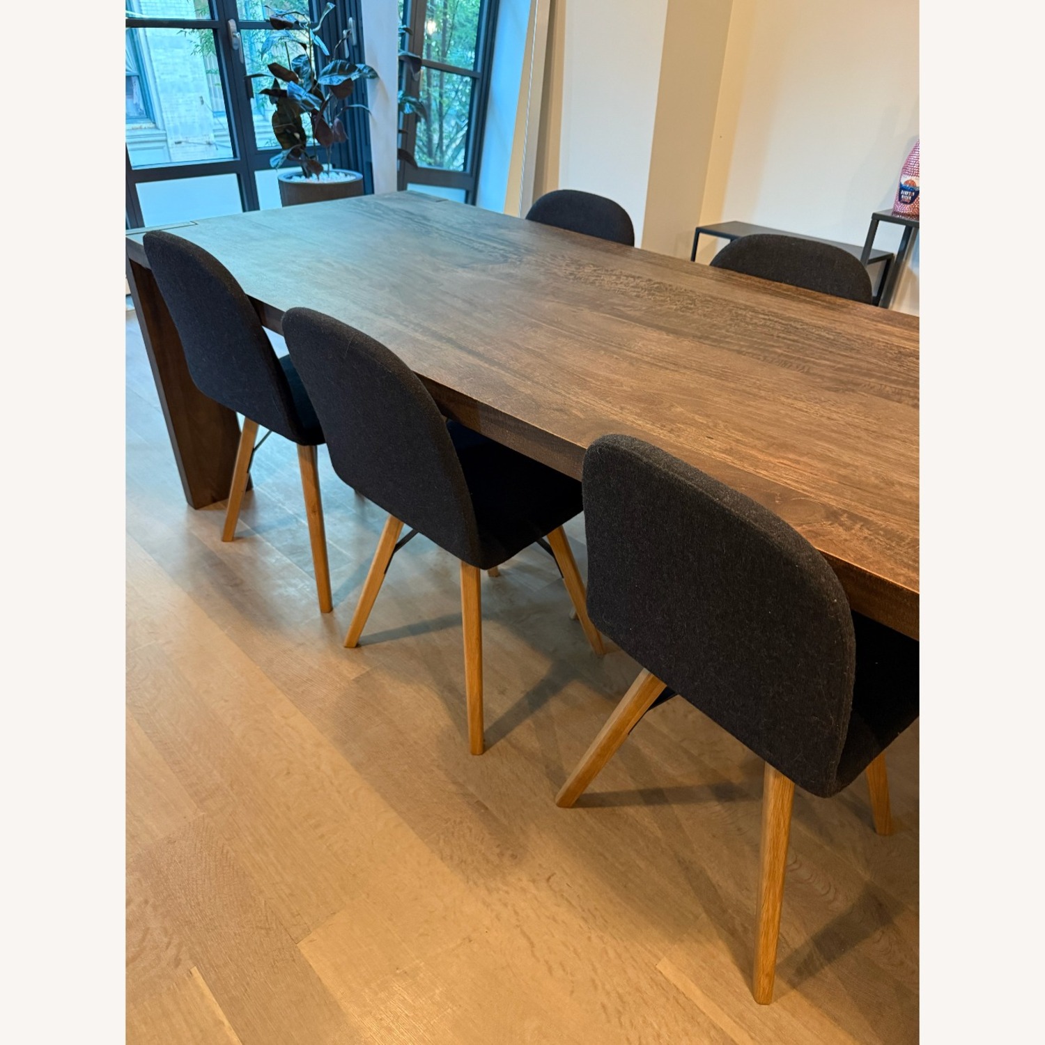 Article Mecana Coal Gray Oak Dining Chair - image-4