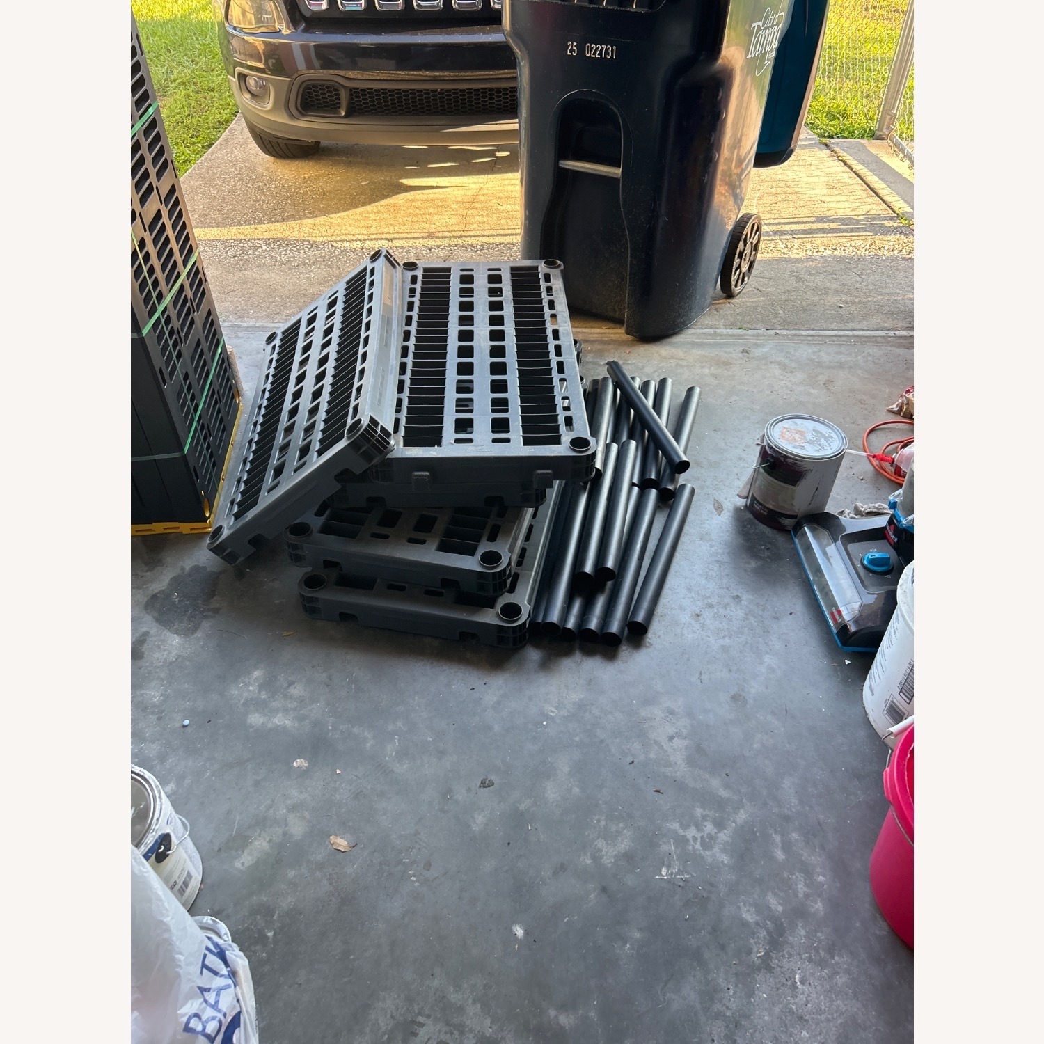 Dark Gray Wall Unit - image-3