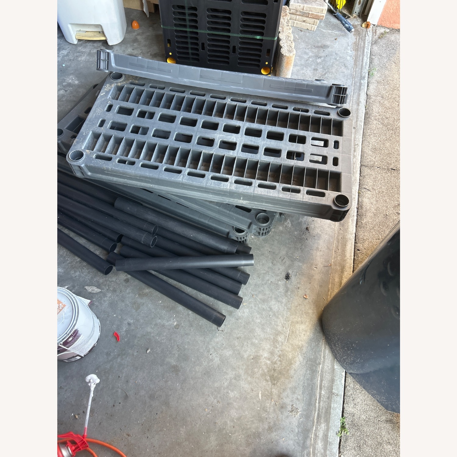 Dark Gray Wall Unit - image-2